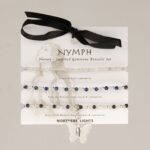 Ancient Wisdom Nymph Spirit Gemstone Bracelet Set - Northern Lights