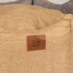 PAW Medium Royal Crown Sand & Grey Pet Bed (50 × 50 × 26cm) - Image 8