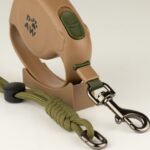 PAW Elephant Strap Pet Leash (2M) – Brown & Olive Green - Image 4