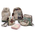 Ancient Wisdom Hemp & Cotton Rope & Pockets Style Small Backpack - Image 8