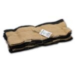 Ancient Wisdom Pure Soft Jute & Cotton Mesh Bag - Black - Image 2