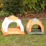PAW Beige & Orange Pet Bed Tent (58 × 58 × 48cm) - Image 6