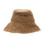 Nomad Sari Plain Natural Coffee Floppy Straw Sun Hat - Image 3