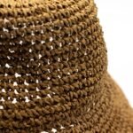 Nomad Sari Plain Natural Coffee Floppy Straw Sun Hat - Image 4