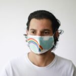 Ancient Wisdom Children’s Reusable Fashion Face Mask – Rainbow Design - Image 6