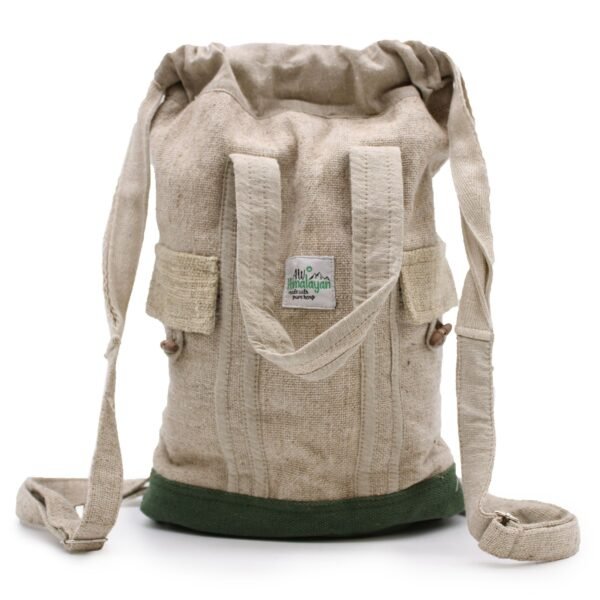 Ancient Wisdom Hemp & Cotton Laptop Backpack