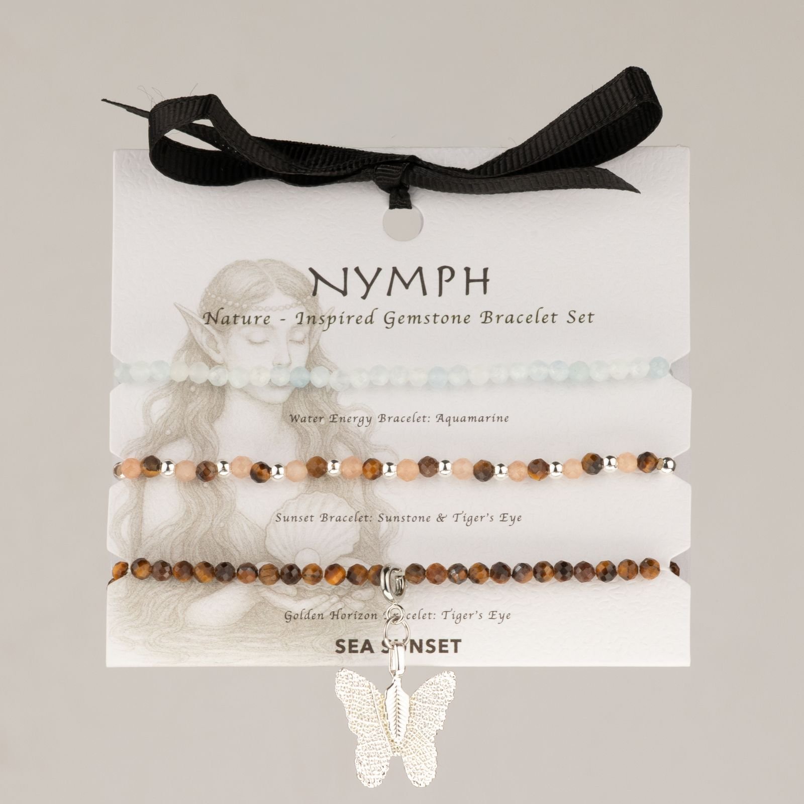 bG9jYWw6Ly9tZWRpYS8xUS9DQy82MFIzMEMxSjZSVzNDQzFRL2FmMDlmNWU5LmpwZw-1.jpg Ancient Wisdom Nymph Spirit Gemstone Bracelet Set - Sea Sunset - Image 1