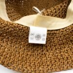 Nomad Sari Plain Natural Coffee Floppy Straw Sun Hat - Image 6