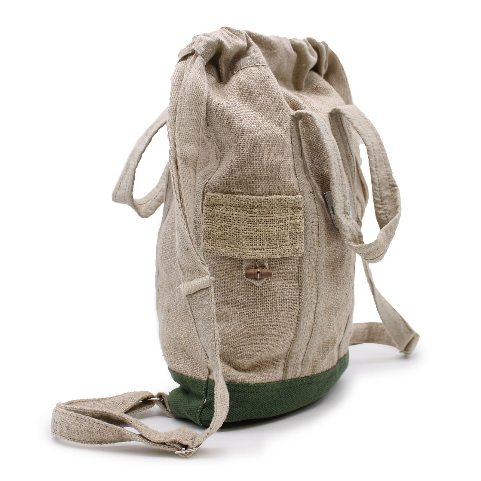 bG9jYWw6Ly9tZWRpYS8xUi82RS82MFIzMEMxRzZSUjM2RTFSLzVmYTYyMWZkLmpwZWc.jpg Laptop Backpack - Hemp & Cotton - Image 1