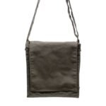 Ancient Wisdom Cotton Canvas Messenger Bag – Graphite