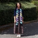 Ancient Wisdom Multi Stripes Design Boho Java Art Stole/Scarf (62 x 200cm) - Image 4