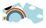 Ancient Wisdom Children’s Reusable Fashion Face Mask – Rainbow Design