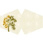 Ancient Wisdom Adult Reusable Fashion Face Covering – Golden Tree Design - Image 2