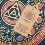 Nomad Sari Unisex Stonewashed Blue Stay Wild Moon Child Cotton T-Shirt (XL) - Image 4