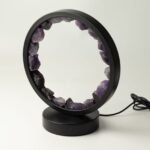 Ancient Wisdom Amethyst Gemstone Halo Lamp - Zen Spirit - Image 6