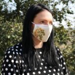 Ancient Wisdom Adult Reusable Fashion Face Covering – Golden Tree Design
