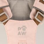 PAW Small (4-8Kg) Dog Step-in Guardian Harness with Reflective Mesh (Pink) – Rose Quartz Charm - Image 6