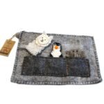 Ancient Wisdom Felt Tablet Pouch with Finger Puppets