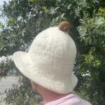 Ancient Wisdom Natural Felted Sauna Bowl Hat - Image 2