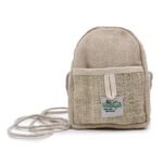 Ancient Wisdom Hemp & Cotton Mobile Phone Bag with String Strap (Assorted) - Image 5