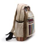 Ancient Wisdom Hemp & Cotton Straight Zips Style Large Backpack - Image 6