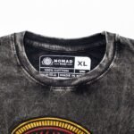 Nomad Sari Stonewashed Cotton T-Shirt - Rebel - Charcoal - XL - Image 6