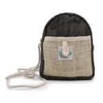 Ancient Wisdom Hemp & Cotton Mobile Phone Bag with String Strap (Assorted) - Image 10