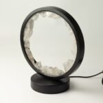 Ancient Wisdom Clear Quartz Gemstone Halo Lamp - Zen Mind - Image 6