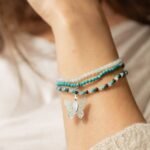 Ancient Wisdom Nymph Spirit Gemstone Bracelet Set - Endless Ocean - Image 4