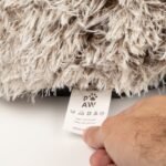 PAW Large Big Paw Shaped Shaggy Plush Pet Bed (70cm) - Image 7