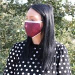 Reusable Fashion Face Covering - Red Mandala Heart (Adult) - Image 4
