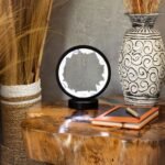 Ancient Wisdom Clear Quartz Gemstone Halo Lamp - Zen Mind - Image 4