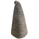 Ancient Wisdom Natural Brown Felted Sauna Wizard Hat