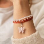 Ancient Wisdom Nymph Spirit Gemstone Bracelet Set - Blood Moon - Image 4