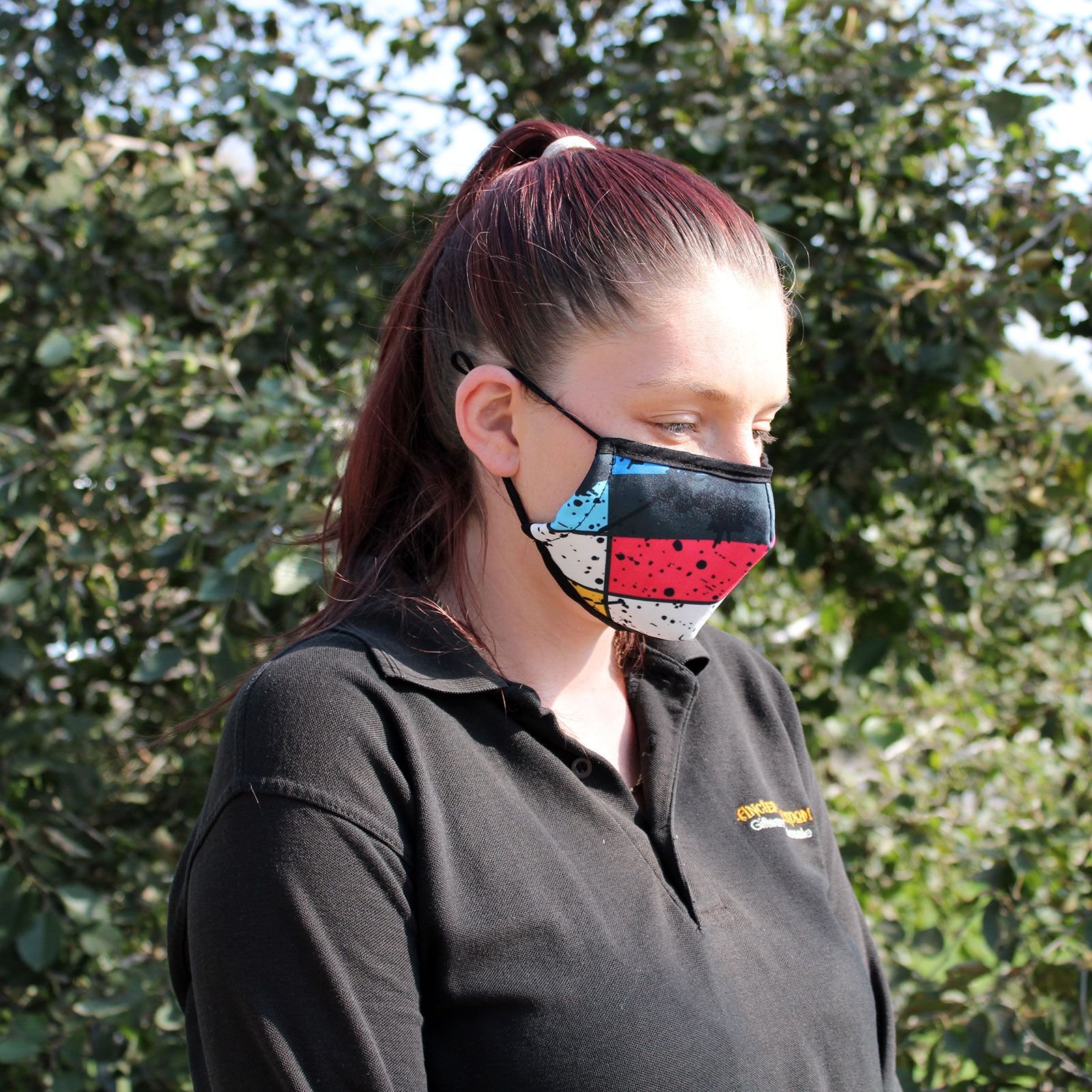 bG9jYWw6Ly9tZWRpYS9TSC80RC82MFIzMEMxRzZSUjM0RFNILzk5NDdkMTI3LmpwZWc.jpg Ancient Wisdom Adult Reusable Fashion Face Covering – Graffiti Art Design - Image 1