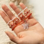 Ancient Wisdom Nymph Spirit Gemstone Bracelet Set - Blood Moon - Image 6