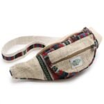 Ancient Wisdom Hemp & Cotton Bum Bag (Assorted) - Image 5