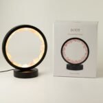 Ancient Wisdom Rose Quartz Gemstone Halo Lamp - Zen Body - Image 5