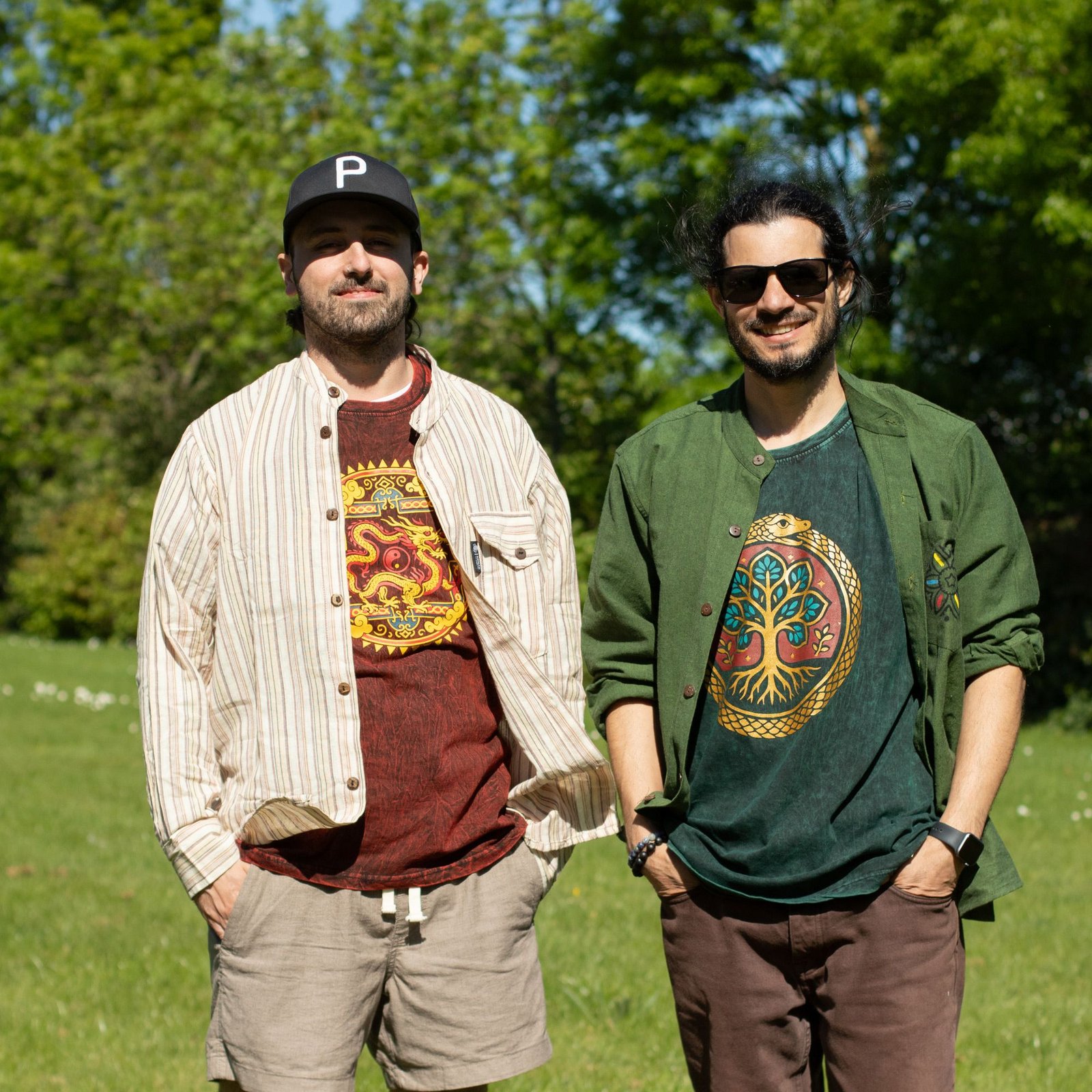 bG9jYWw6Ly9tZWRpYS9TSy8wQy82MFIzMEMxSjZDU0swQ1NLL2E5Y2U3ZTMzLmpwZw.jpg Nomad Sari Kathmandu Shirt - Forest Green - XXL - Image 1