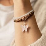 Ancient Wisdom Nymph Spirit Gemstone Bracelet Set - Sea Sunset - Image 7