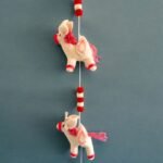 Ancient Wisdom Felt Unicorns Wall Hanging - Image 2