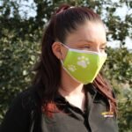 Ancient Wisdom Adult Reusable Fashion Face Covering – Pet Paw Prints Design