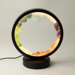 Ancient Wisdom 7 Chakra & 7 Gems Gemstone Halo Lamp