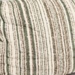 PAW Medium Brown Stripe Design Sofa Style Pet Bed (60 × 60 × 28cm) - Image 7