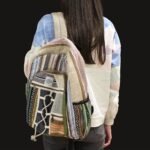 Ancient Wisdom Hemp & Cotton Rope & Pockets Style Large Backpack - Image 2