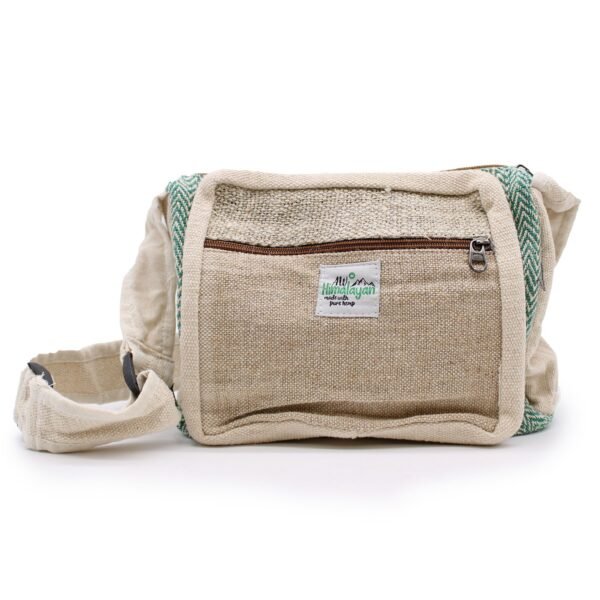 Ancient Wisdom Hemp & Cotton Messenger Bag (Assorted)