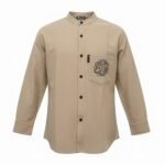 Nomad Sari Kathmandu Shirt - Stone - Medium - Image 3