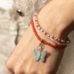 Ancient Wisdom Nymph Spirit Gemstone Bracelet Set - Love & Flame - Image 6