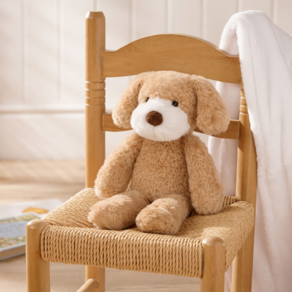 Softies Bob The Long Leg Light Brown Puppy Plush Toy (30cm)