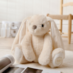 Softies Bella The Classical Plush White Bunny Toy (30cm)